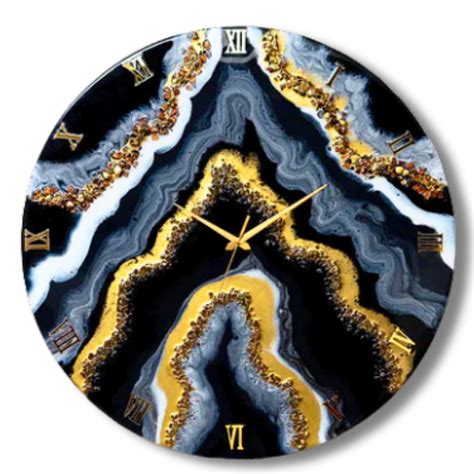 Resin Wall Clock – CloveCart