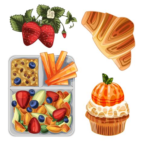 Clip Art Healthy Snacks