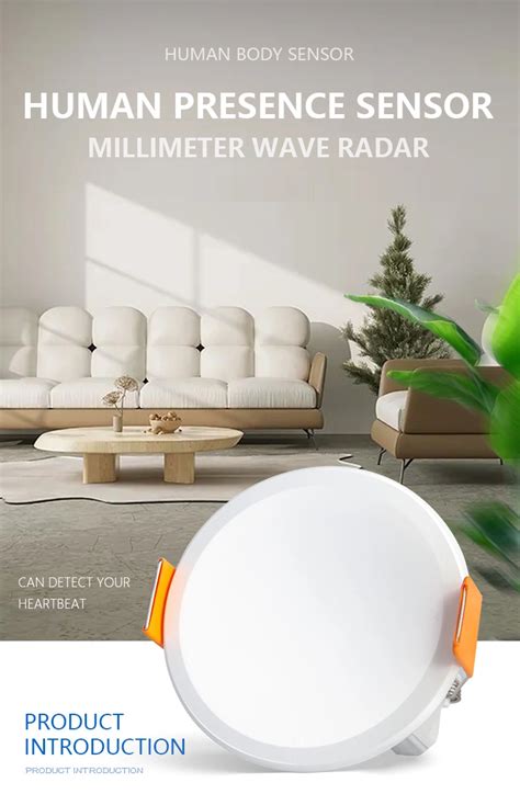 Human Presence Radar Motion Occupancy sensor Light Switch with ...