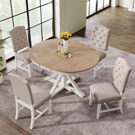 Image result for Round Extendable Kitchen Table