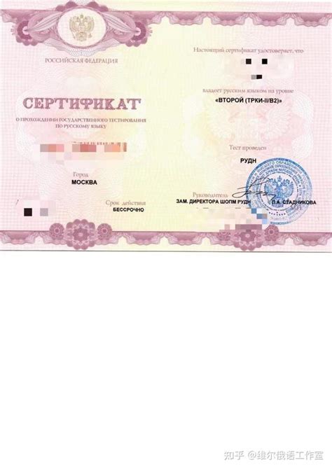 六种俄语人可以考取的俄语证书，来看看你手里有几个！ - 哔哩哔哩