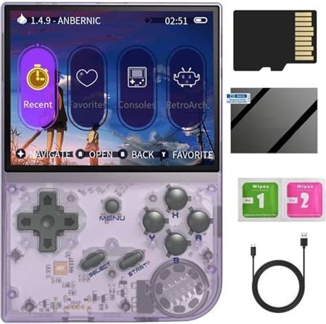 Buy EWDGOES R36S Handheld Game Console 3.5 inch Retro Emulator System ...