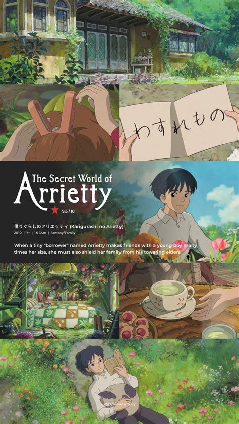 The Secret World of Arrietty (2010) | Film fantasi, Film animasi, Film ...