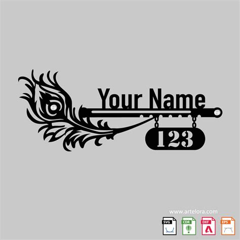 Creative Name Plate Design for Home & Office – ArtElora
