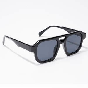 Buy Eyejack Retro Square Sunglasses Black For Men & Women Online @ Best ...