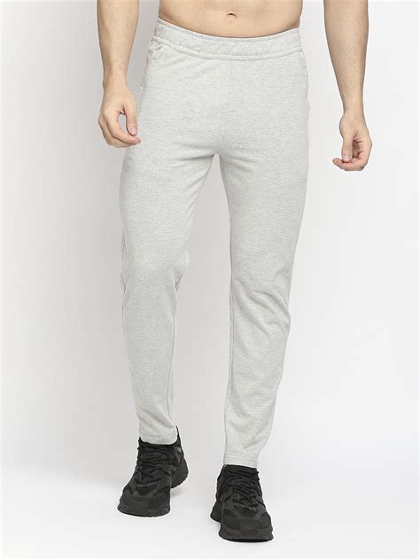Watch Blackbuck Mens Grey Melange Solid Cotton Track Pant - S on Amazon ...