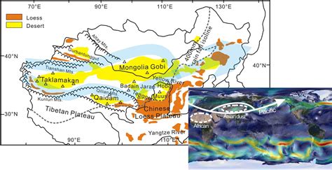 Iron Mineralogy in the Chinese Deserts and Mongolian Gobi: Impact for the Biogeochemical Cycle