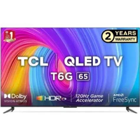 TCL 65T6G 65 inch (165 cm) QLED 4K - Price in India, Specifications ...