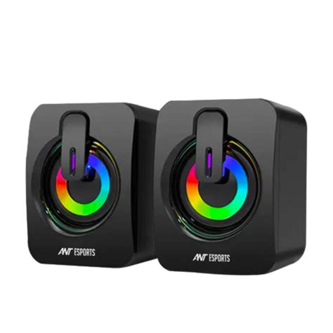 Buy ANT ESPORTS GS170 Stereo 2.0 Gaming Speakers ( Black ) | EliteHubs.com