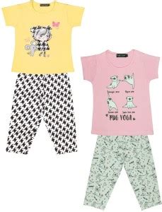 Todd N Teen Girls Casual T-shirt Trouser Price in India - Buy Todd N ...