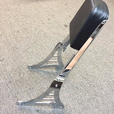Buy XKH- Skull Zombie Emblem Backrest Sissy Bar Leather Pad Compatible ...