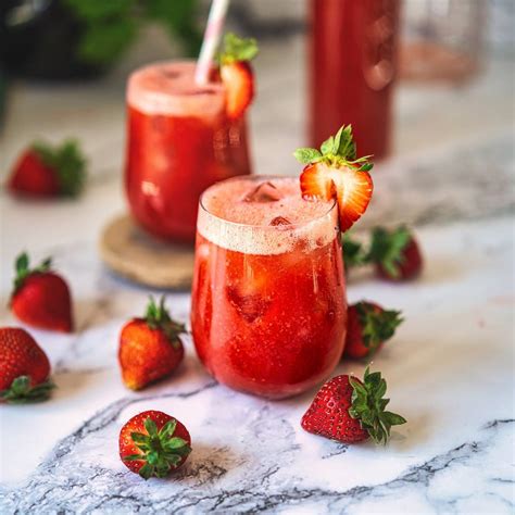 Strawberry Juice Recipe