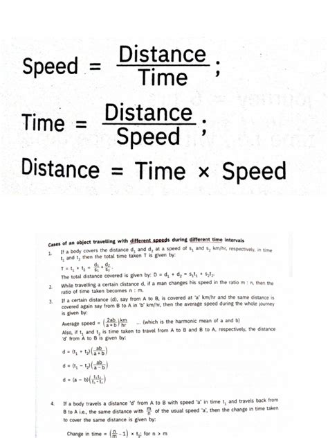 Image result for Distance Speed-Time Explained