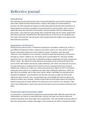 Image result for Reflective Journal Introduction