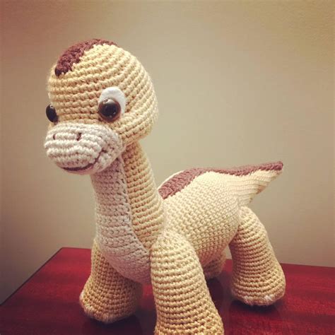 crochet dinosaur