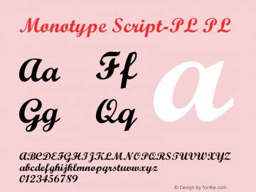 Image result for Monotype Script Font