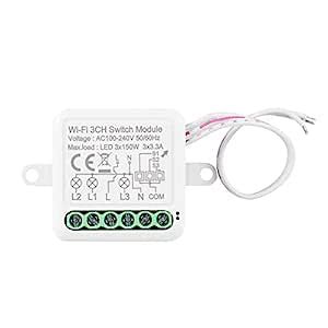 Adium 3CH WiFi Switch Module Mini Smart Module with Voice Control ...