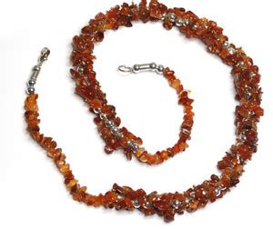 Maureen Maureen Carnelian Chip Beads Crystal Mala for Unisex Natural ...