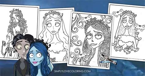 Image result for Victor Corpse Bride Coloring Sheets