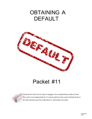 AZ Obtaining A Default Packet 11 - Pima County 2017-2026 - Fill and ...