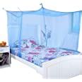 Divyanshi Mosquito Net Divyanshi Blue Mosquito Net for Single Bed ...
