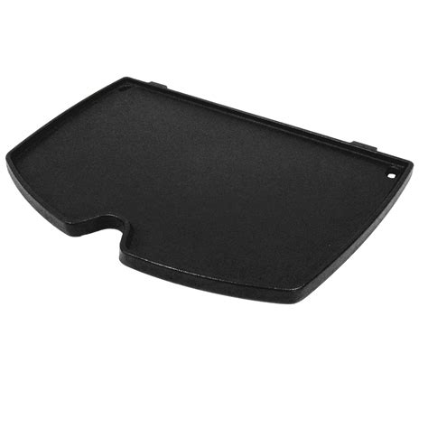 BBQSTAR Grill Griddle Matte Cast-Iron for Weber Q100, Q1000 Series 1 ...