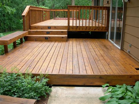 Tiered deck | Patio deck designs, Deck designs backyard, Backyard