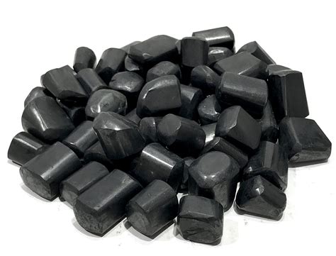 Shungite Tumbled Stone - Aeora Rocks – AEORA ROCKS INDIA -Healing ...