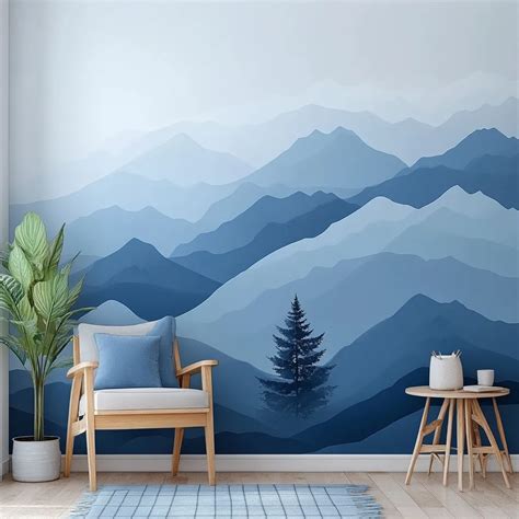 Striking Blue Colour Wall Paint Designs for a Stylish Home