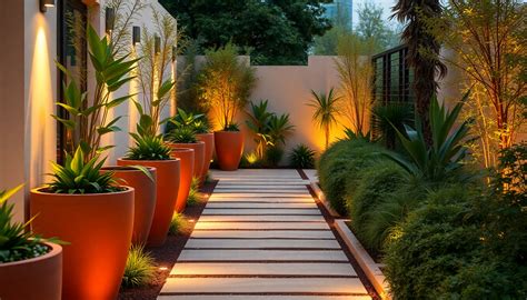 Elevate Your Outdoor Oasis: Illuminating Terracotta Planters for a Cap ...