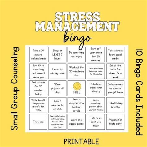 Fun Stress Management Activity 的图像结果