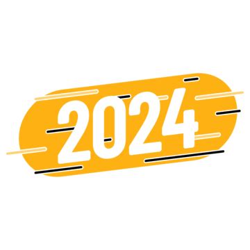 Yellow 2024 PNG Transparent Images Free Download | Vector Files | Pngtree