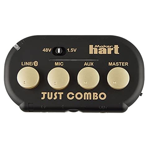 Maker hart Just Combo - Podcast mini 3 Channel audio mixer with Stereo ...