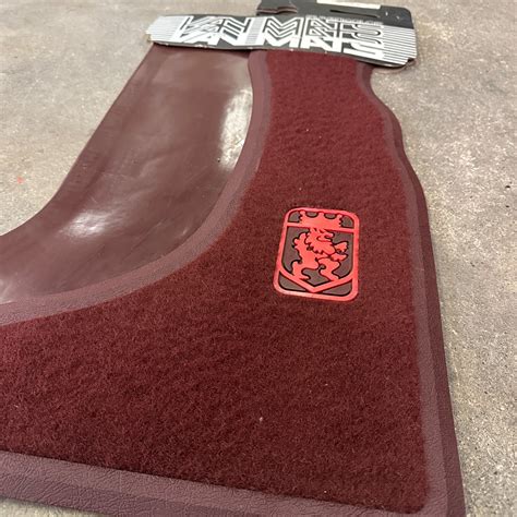 NOS Plasticolor Van Floor Mats Ford Van 75-91 Custom Deadstock Red ...