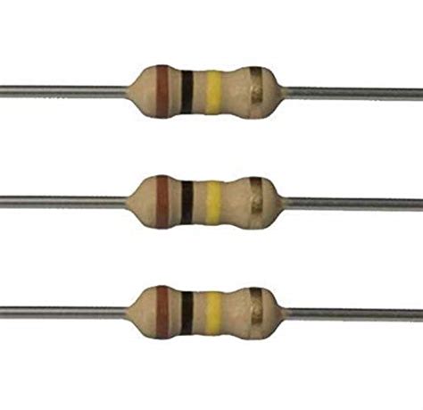 SuviTech 100Pcs 100k ohm resistor 1/4 W 5% : Amazon.in: Industrial ...