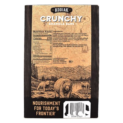 Kodiak Crunchy Protein Granola Bar Chocolate at Natura Market