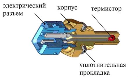 Схема подключения автомобильного датчика температуры