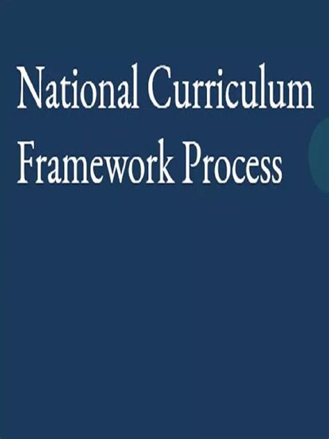 National Curriculum Framework, NCF Survey 2022- Check process and other ...