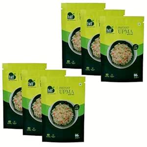 Instant Upma – Pack of 6 (90g Each) | Ready-to-Cook Indian Breakfast ...