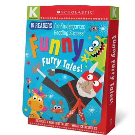 Funny Furry Tales Kindergarten Reader Box Set — Toycra