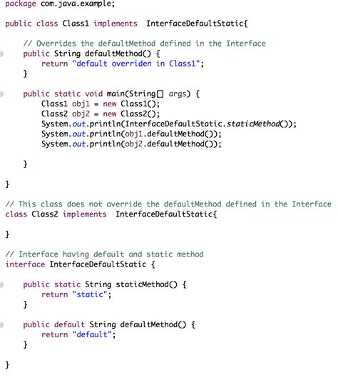 Image result for Static Interface Example Program in Java