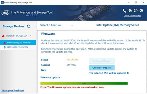 Image result for Intel Optane Error Code 0Xa00906b3