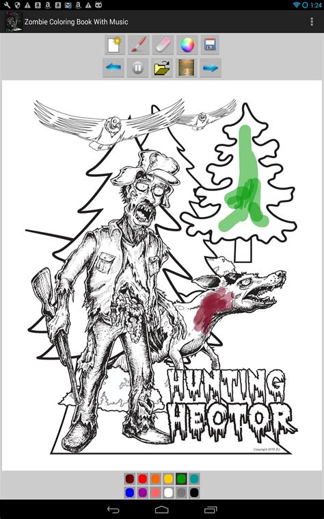 Adult Coloring Book - Zombie World With Music #1 - App on Amazon Appstore