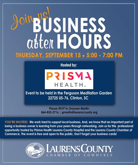 Business After Hours at Prisma Health Laurens County Hospital - Who's ...