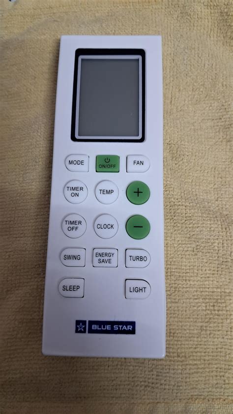 Buy Supreme E-commerce Replacement Remote Compatible for Blue Star AC 1 ...