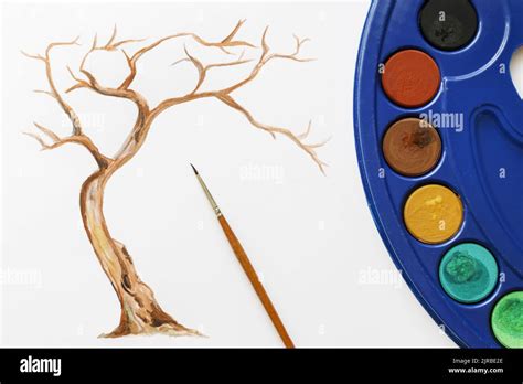 Image result for How to Paint a Tree Tutorial
