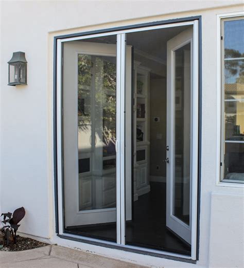 French Retractable Screen Door – Sun Peak Shade