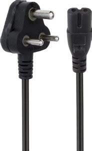 VSDHANDA Power Cord 1.5 m 2 Pin Power 1.5 CABLE Compatible with Laptops ...