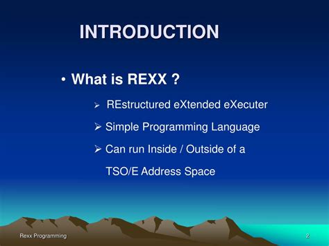 Image result for Rexx Programming Tutorial