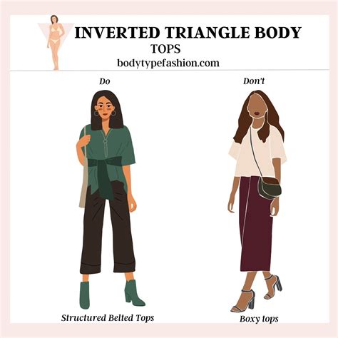 Best Tops for Inverted Triangle Body Shape - Fashion for Your Body Type